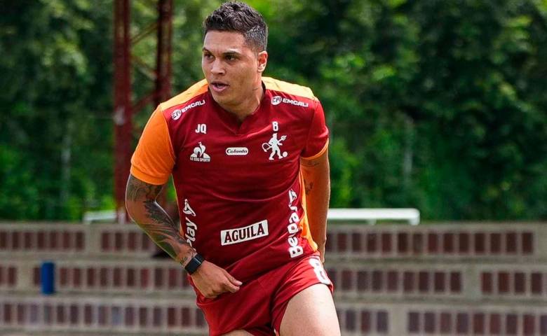 Juan Fernando Quintero marcó su primer gol oficial con América de Cali, lo hizo en el Pascual Guerrero. FOTO TOMADA X@AmericadeCali