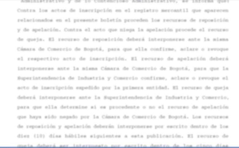 Cambio de objeto social de Inversiones Iceberg. 