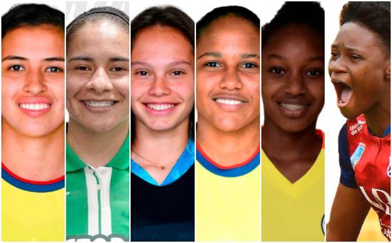 Liced Serna, Mariana Muñoz, Valery Restrepo, Mary José Álvarez, Yirleidys Quejada y Yunaira López, son las jugadoras de equipos antioqueños en la nómina Sub-20 que va al Mundial en Costa Rica.