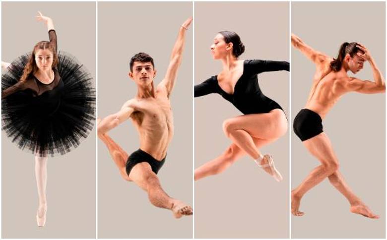 Los bailarines del Ballet Metropolitano son profesionales, vienen desde diferentes países y ciudades, y pertenecer a la compañía es su trabajo. FOTOS CORTESÍA - JUAN MARÍN