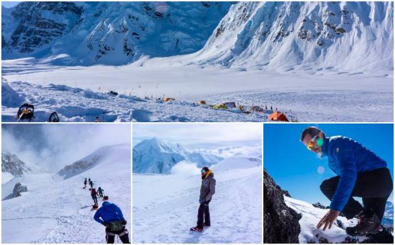 Montañistas se alistan para un reto de altura