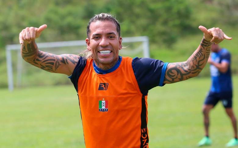Dayro Moreno con diez goles, es el máximo artillero de la Copa Sudamericana y está cerca de batir más récords si marca este miércoles ante Independiente. FOTO CORTESÍA LA PATRIA 