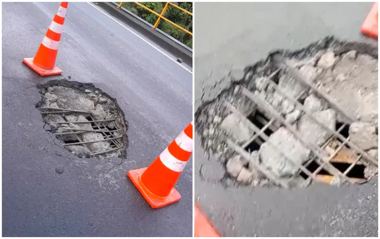 Conductor de Tolima murió luego de que su camión cayera al vacío, al parecer, por esquivar un hueco en vía de Antioquia