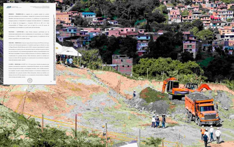 La Escombrera fue cobijada con medidas cautelares para garantizar la búsqueda de posibles víctimas de desaparición forzada. FOTO EL COLOMBIANO