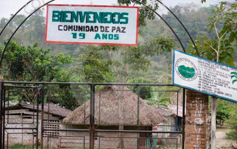 La víctima era integrante de la Comunidad de Paz de San José de Apartadó. FOTO EL COLOMBIANO