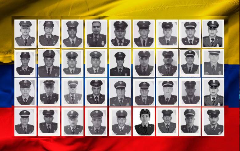 Un total de 62 policías, 36 de ellos mientras estaban de servicio, han sido asesinados en lo 7 meses que van del 2022.