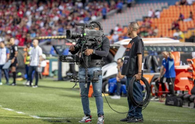 Win Sport perdería la exclusividad que tiene para la transmisión del fútbol profesional colombiano. Su contrato con Dimayor termina el 31 de diciembre y al parecer otra empresa entraría a transmitir el fútbol nacional. FOTO JUAN ANTONIO SÁNCHEZ 