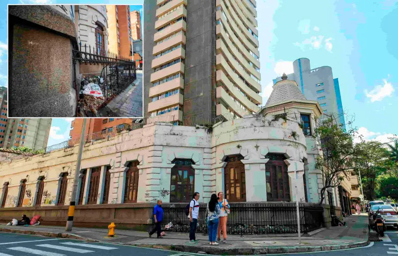 Esta casa es una joya para los residentes del sector, quienes piden que se ponga mayor atención ante las personas que le causan daños. FOTOS Camilo Suárez