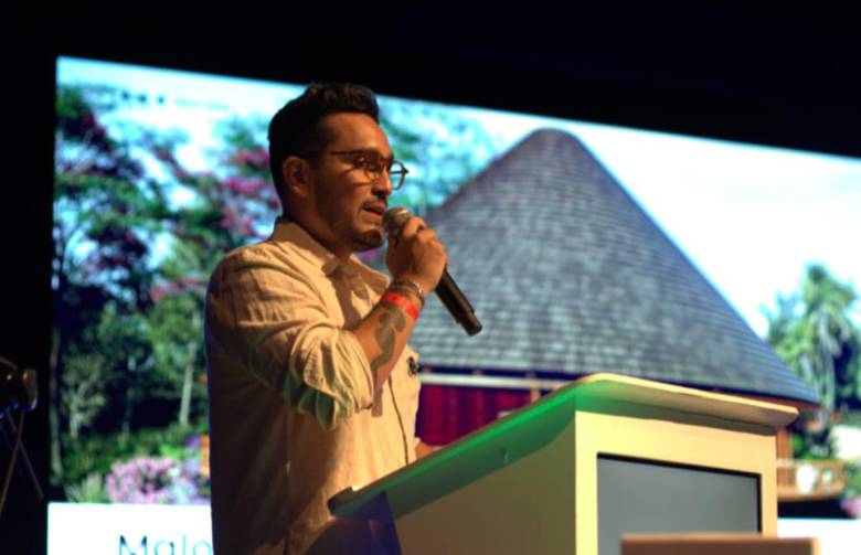 Armando Russi gerente de Sostenibilidad y Asuntos Públicos del Grupo AJE en Colombia. Foto: Alcaldía de Santa Marta