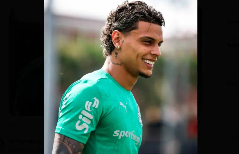 El antioqueño Richard Ríos ha sido uno de los jugadores mejor calificados en el Palmeiras durante el Mundial de Clubes. FOTO TOMADA X@Palmeiras
