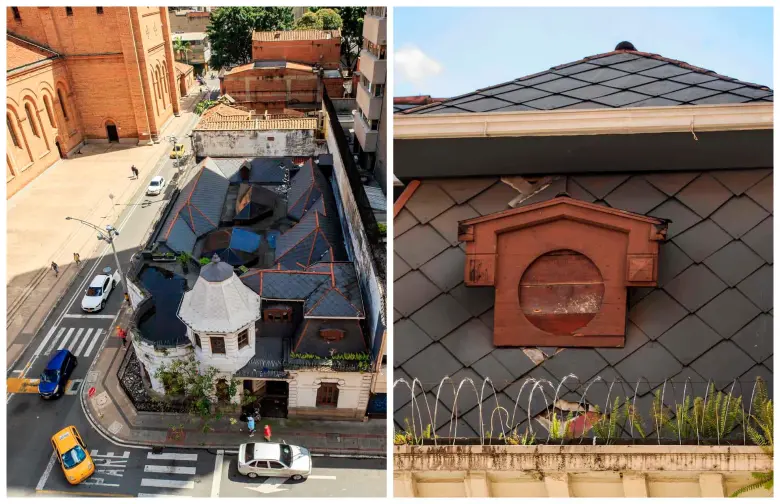 Hace poco reforzaron la parte de la casa por la que se presume que entraban al sitio. FOTOS Camilo Suárez
