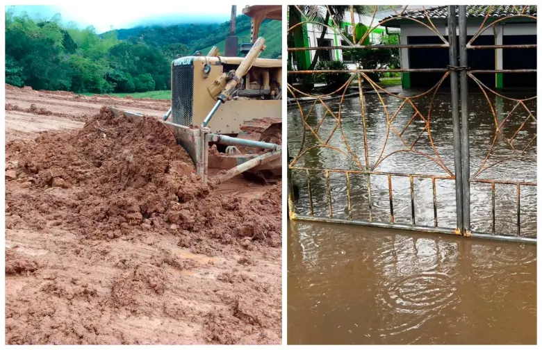 Las lluvias de las últimas semanas han causado varias emergencias en el departamento. FOTOS Cortesía Dagran