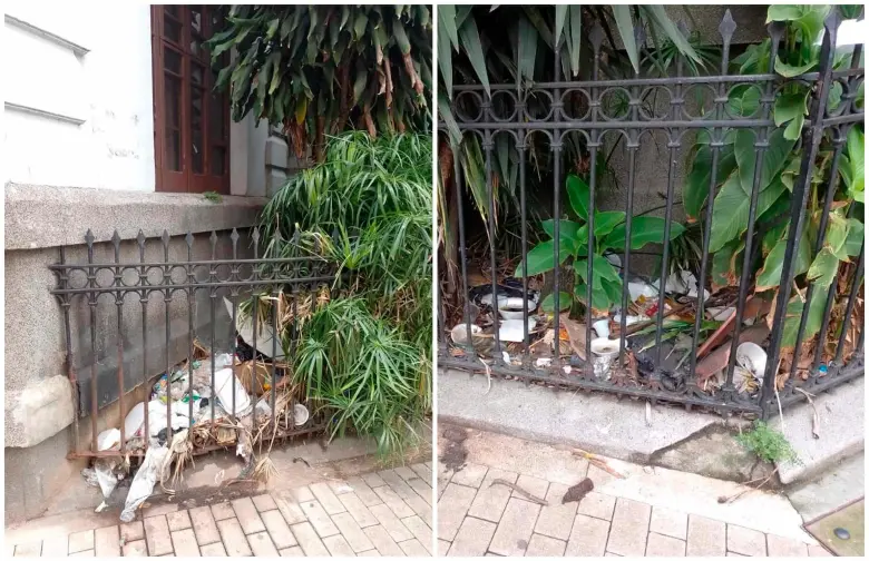 Así luce en varias ocasiones la fachada de la casa. FOTOS Cortesía