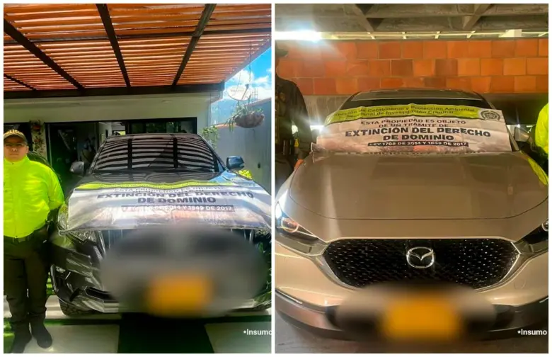 Lujosas camionetas y casas con piscina: ocupan bienes por $9.000 millones a banda que extraía oro ilícito en Antioquia