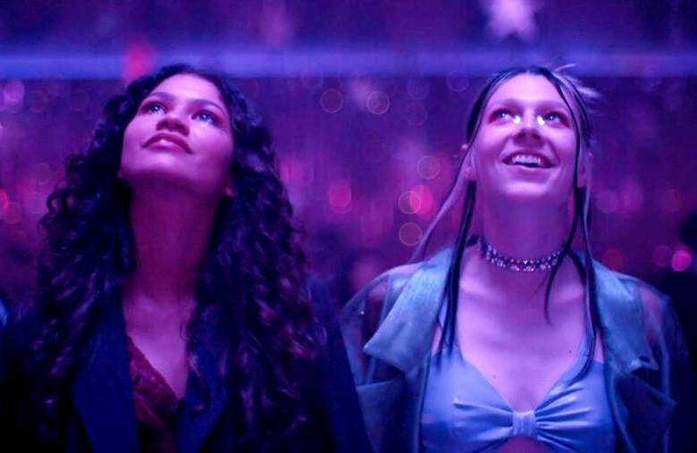 Euphoria es protagonizada por Zendaya y Hunter Schaffer. FOTO: Cortesía