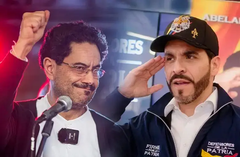 El candidato Iván Cepeda quedó de segundo en la primera vuelta presidencial coin 9,7 millones de votos. FOTO<b><span class="mln_uppercase_mln"> AFP</span></b>