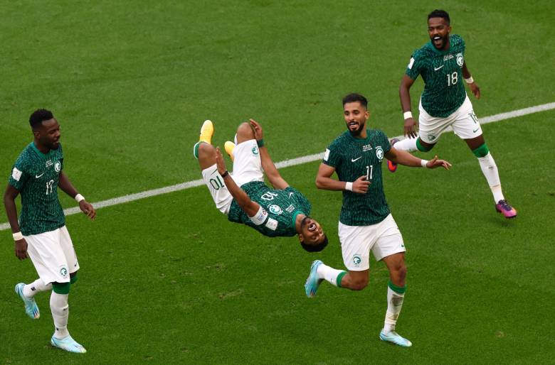 Arabia Saudita es primera en el grupo C con tres puntos. FOTO: EFE