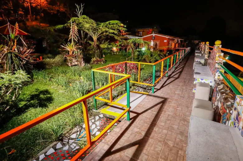 Hay una zona de La Catedral donde ha funcionado un hogar geriátrico y al que los visitantes no pueden acceder. FOTO EL COLOMBIANO