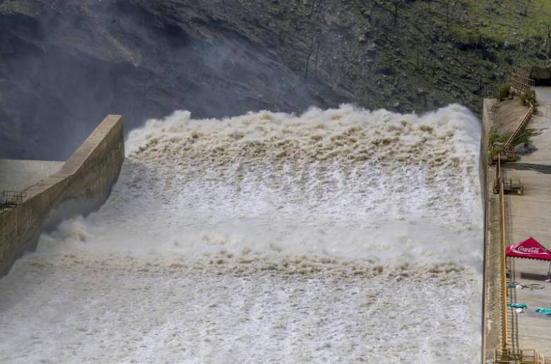 Hidroituango, una de las principales centrales hidroeléctricas del país, se encuentra en condiciones de normalidad y operatividad. FOTO Juan Antonio Sánchez 