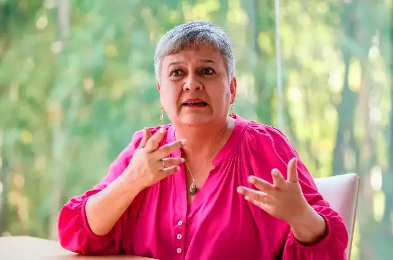La superintendente de Salud adhoc para la Nueva EPS, Luz María Múnera. FOTO CAMILO SUÁREZ