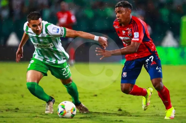 El Clásico Paisa entre Atlético Nacional y DIM cierra la fecha 17, el domingo a las 6:30 de la tarde, en el Atanasio Girardot. FOTO MANUEL SALDARRIAGA 