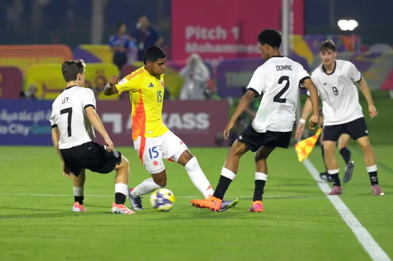 Alemania marcó ante Colombia a los 15 segundos y este tanto es uno de los más rápidos en el historial de los mundiales de Fifa. FOTO CORTESÍA FCF