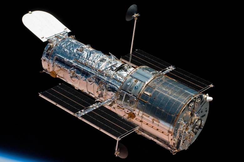 El telescopio espacial Hubble está en órbita desde 1990 a 335 millas sobre la Tierra. FOTO: CORTESÍA NASA