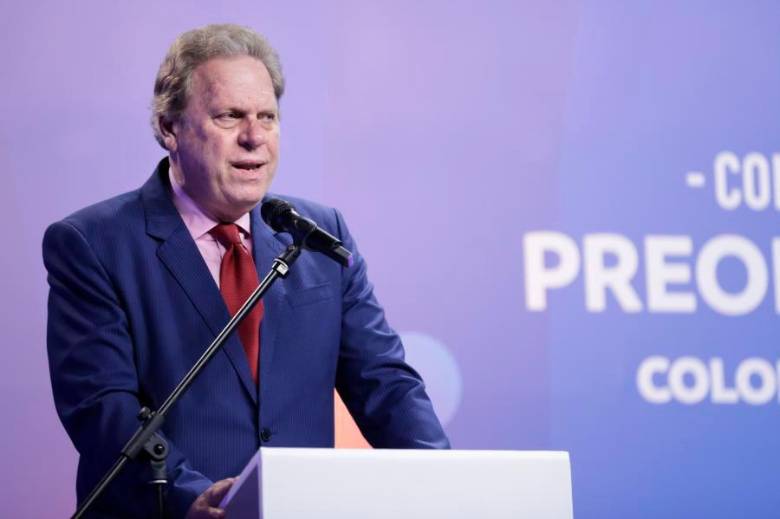 Ramón Jesurún presidente de la Federación Colombiana de Fútbol. FOTO COLPRENSA 