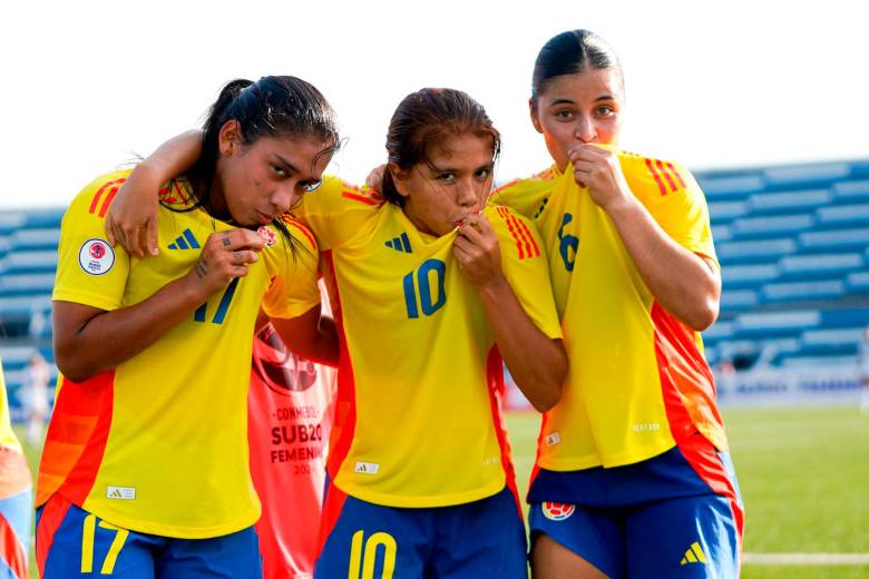 La Selección Colombia venció 3-2 a Venezuela y se sigue consolidándo como una de las favoritas del Sudamericano Sub-20. FOTO: Cortesía FCF
