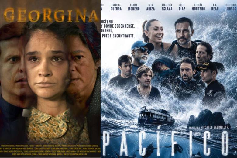 ‘Georgina’, ‘Pacífico’ y ‘Torah Tropical’ son las tres películas colombianas que llegarán próximamente a las salas de cine. Foto: ‘Georgina’ y ‘Pacífico’