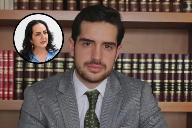 Juan José Lafaurie Cabal, hijo de María Fernanda Cabal y José Félix Lafaurie. Foto: Colprensa/Esneyder Gutiérrez.