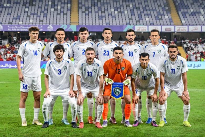 La Selección de Uzbekistán. FOTO: Getty