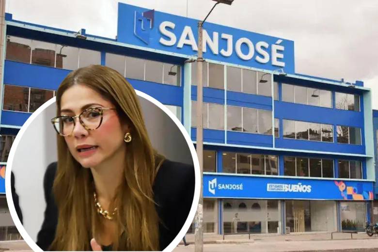 Juvinao reclamó que hechos de este calibre evidencian que las promesas del presidente Gustavo Petro “quedaron en la nada” y los hechos demuestran que “han instrumentalizado el sector educativo y el Ministerio como una trinchera política y electoral”. FOTO: COLPRENSA/REDES SOCIALES U. SAN JOSÉ