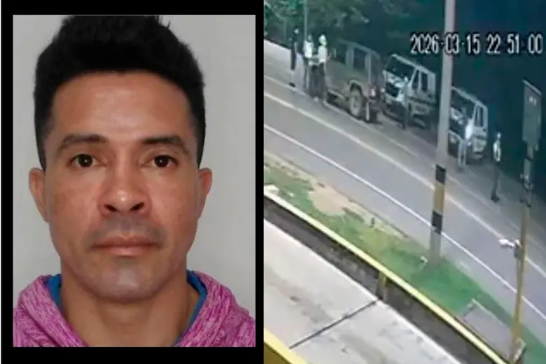 Luis Eduardo López Chavarría (“Poeta”), mando medio del frente 36, logró escapar después del doble homicidio en el peaje de Cundinamarca. FOTOS: CORTESÍA. 
