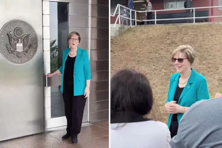 Laura Farnsworth Dogu, encargada de negocios de los Estados Unidos para Venezuela. Foto: Redes Sociales @usembassyve