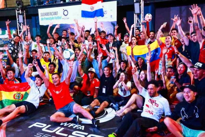 150 deportistas en representación de nueve países compitieron en el Latinoamericano de Freestyle que se disputó en Medellín. FOTO: Manuel Saldarriaga