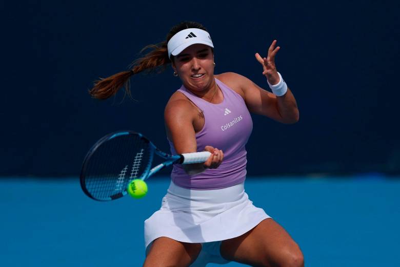 Camila Osorio buscará el avance a tercera ronda del WTA 1000 Beijing, en la noche de este viernes. FOTO GETTY 