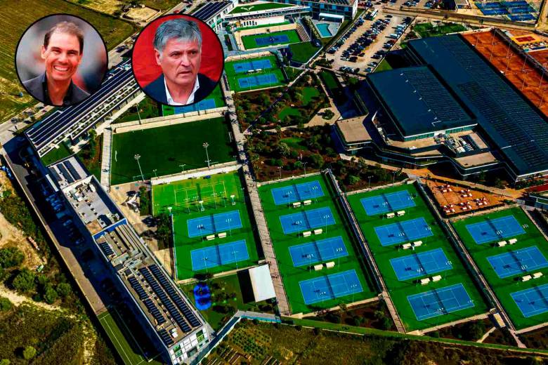 Gigante es la Rafa Nadal Academy en su natal Manacor, España. FOTOS Cortesía y Getty