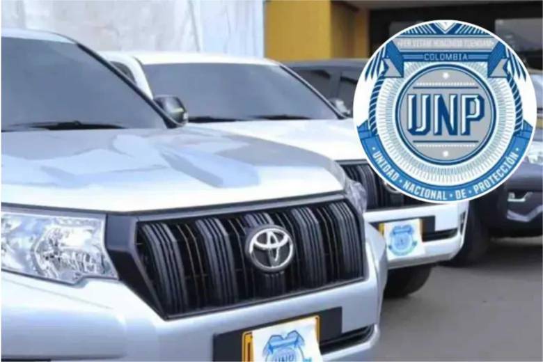El director de la UNP señaló a congresistas y exfuncionarios de alto nivel del gobierno Petro de no devolver las camionetas. Foto: UNP.