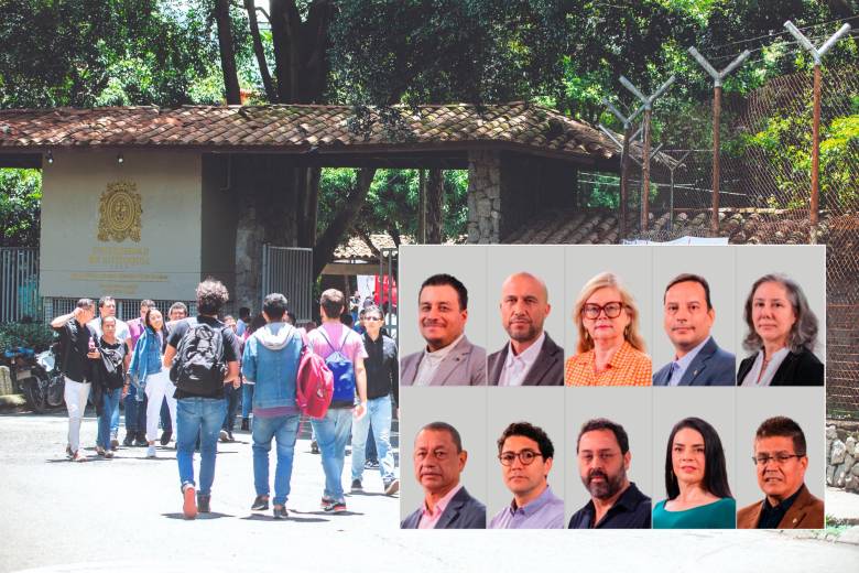 El ambiente en la Universidad de Antioquia está caldeado por cuenta del proceso de elección del rector para el periodo 2024-2027. FOTO Esneyder Gutiérrez