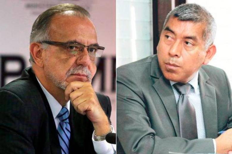 El ministro de Defensa, Iván Velásquez, es acusado por el fiscal de Guatemala, Rafael Curruchiche, de interferir en el caso Odebrecht.