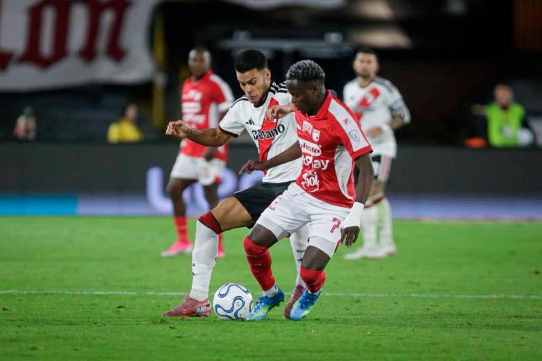 Independiente Santa Fe va a Argentina a buscar un resultado positivo para avanzar a la siguiente fase de la Copa Sudamericana. FOTO COLPRENSA