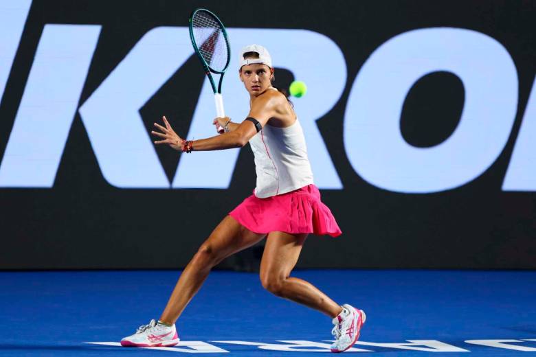 Emiliana Arango Restrepo la raqueta número uno del tenis nacional, está en Australia preparándose para el primer Grand Slam del año. FOTO GETTY 