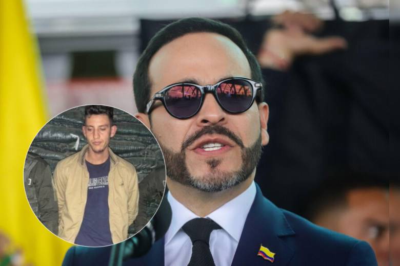 El presidente anunció en sus redes la captura de alias Firu o Firulais, presunto francotirador del ELN. Fotos: Colprensa y tomada de X @ABDELAESPRIELLA
