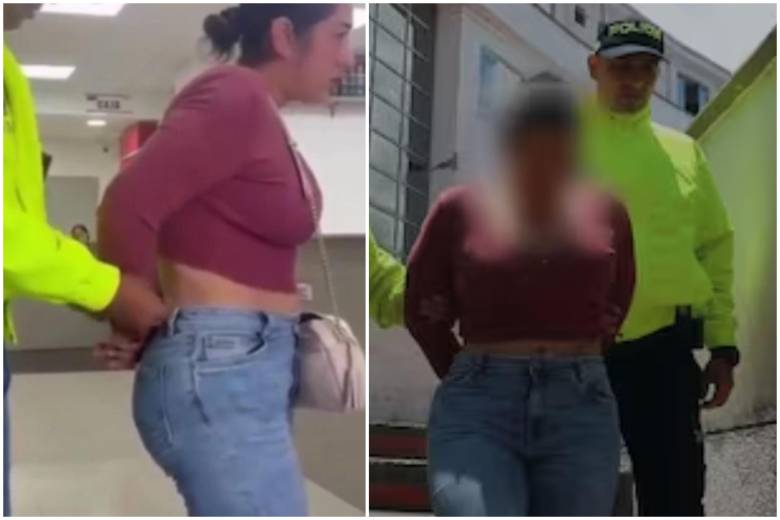 Ella es Yulieth Nathalia Motta Díaz, de 41 años y oriunda de Fresno, Tolima. FOTO: Policía Nacional
