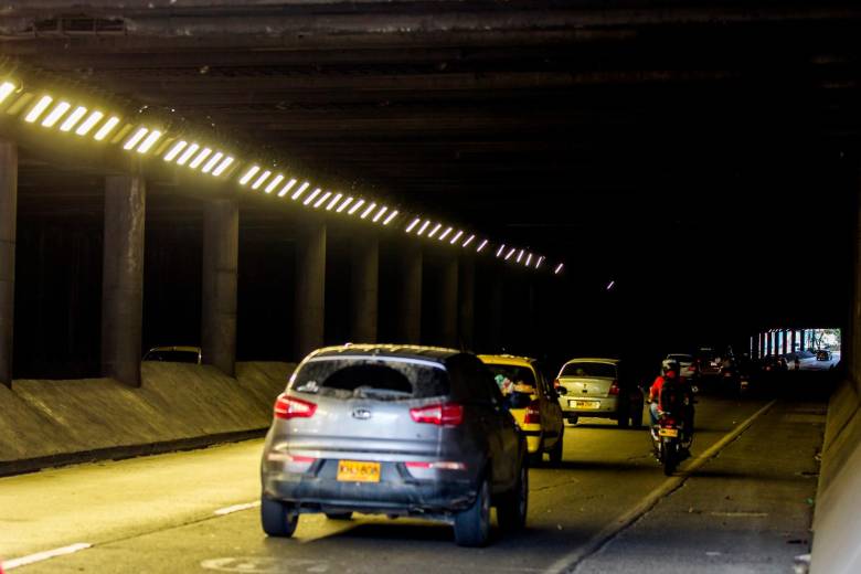 Desde EPM informaron que el cierre en el deprimido será total. Contempla dos horarios específicos. FOTO Julio César Herrera