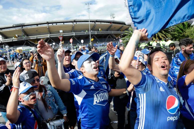 Así fue la llegada de Millonarios y Nacional a El Campín para el duelo ...
