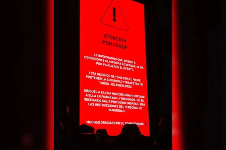 Shakira se vio obligada a suspender concierto en Argentina; fue evacuada del escenario