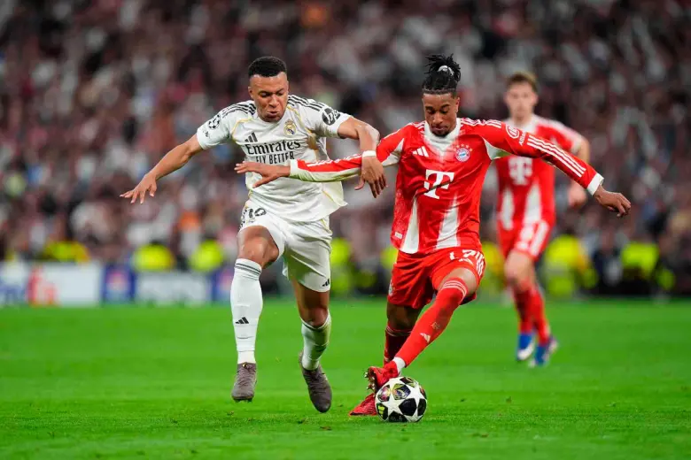 Bayern Múnich y Real Madrid disputan uno de los partidos más atractivos de la jornada en Champions League, por el paso a la semifinal. FOTO GETTY 