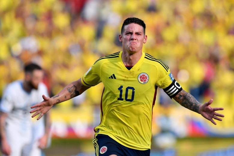 James será recordado como uno de los 10 más importantes de la historia de la Selección Colombia. FOTO GETTY